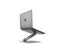 Alogic Elite Adjustable Laptop Riser - Space Grey - Desk - Aluminium Alloy - Space Gray - Office Connect 2018