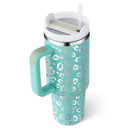 40 Oz Tumbler With Handle Straw Insulated, Stainless Steel Spill Proof Vacuum Coffee Cup Tumbler With Lid Tapered Mug Gifts For Valentine Lover Suitable For Car Gym Office Travel - Office Connect 2018