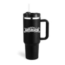 40 Oz Tumbler With Handle Straw Insulated, Stainless Steel Spill Proof Vacuum Coffee Cup Tumbler With Lid Tapered Mug Gifts For Valentine Lover Suitable For Car Gym Office Travel - Office Connect 2018