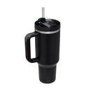 40 Oz Tumbler With Handle Straw Insulated, Stainless Steel Spill Proof Vacuum Coffee Cup Tumbler With Lid Tapered Mug Gifts For Valentine Lover Suitable For Car Gym Office Travel - Office Connect 2018