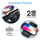 PROMATE 10000mAh Wireless Charging Qi Power Bank With LED Display. - Office Connect 2018