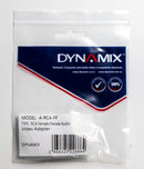 DYNAMIX RCA Female to Female Audio Video Adapter - Office Connect