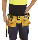 Leather Tool Belt with Pockets - Office Connect