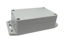 IP65 Sealed Polycarbonate Enclosures - Light Grey with Mounting Flange - 115(W) x 65(D) x 40(H)mm - Office Connect