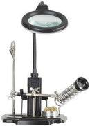 LED Magnifying lamp with third hand - Office Connect