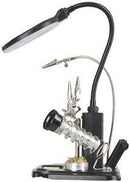 LED Magnifying lamp with third hand - Office Connect