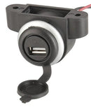 Under-Dash or Panel Mount USB Socket - Office Connect
