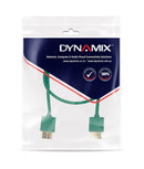 DYNAMIX 1M HDMI GREEN Nano High Speed With Ethernet - Office Connect