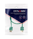 DYNAMIX 2M HDMI GREEN Nano High Speed With Ethernet - Office Connect