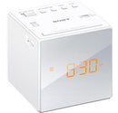 Sony ICFC1B Single Alarm White Clock Radio - Office Connect