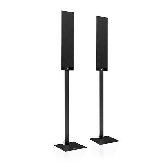KEF Floor stand For T-Series Speakers. Colour Black. - Office Connect