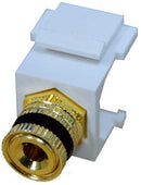 DYNAMIX Black Speaker Binding Post, Keystone Adapter. - Office Connect
