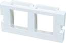 DYNAMIX 2 Port Keystone Bezel for AVP-3UFP Plate - Office Connect