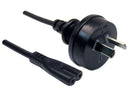 DYNAMIX 0.3M Figure 8 Power Cord - 2-pin plug to - Office Connect