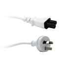 DYNAMIX 2M 3-Pin to Clover Shaped (IEC 320 C5) Female - Office Connect