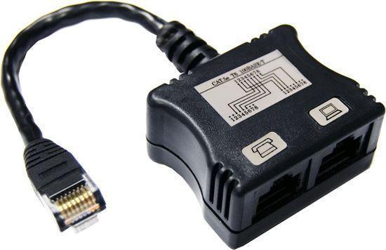DYNAMIX RJ45 Dual Adapter (1x Digital Ph. and 1 x - Office Connect