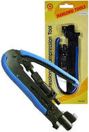 HANLONG Compression Crimp Tool for RG59/RG6 F/BNC/RCA - Office Connect