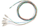 DYNAMIX 2M SC Pigtail OM3 6x Pack Colour Coded, 900um - Office Connect