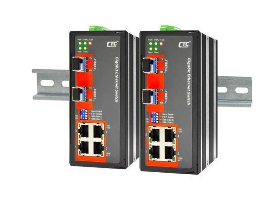 CTC UNION 4 Port Gigabit Unmanaged Switch. 4x 10/100/1000Base-T(X), - Office Connect