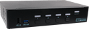 REXTRON 4 Port HDMI USB 3.0 4K UHD KVM Switch with - Office Connect