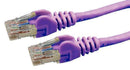DYNAMIX 1m Cat6 Purple UTP Patch Lead (T568A Specification) - Office Connect