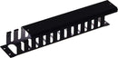 DYNAMIX 19'' 1RU Finger Cable Management Bar with - Office Connect