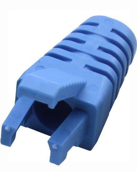 DYNAMIX BLUE RJ45 Strain Relief Boot - Slimline with - Office Connect