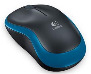 Logitech M185 USB Wireless Compact Mouse - Blue - Office Connect
