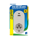 JACKSON Inbound Travel Adaptor with 1x USB-A and 1x - Office Connect