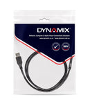 DYNAMIX 0.2M, USB3.1 Type-C Male to Type-A Male Cable. - Office Connect