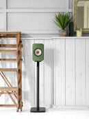 LSX Floor Stand Black Aluminium Construction, Fillable - Office Connect