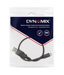 DYNAMIX 5m USB 2.0 Micro-B Male To USB-A Male Connectors. - Office Connect 2018