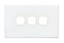 TRADESAVE Switch Plate ONLY. 3 Gang Accepts all Tradesave - Office Connect