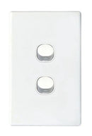 TRADESAVE 16A 2-Way Vertical 2 Gang Switch. Moulded - Office Connect