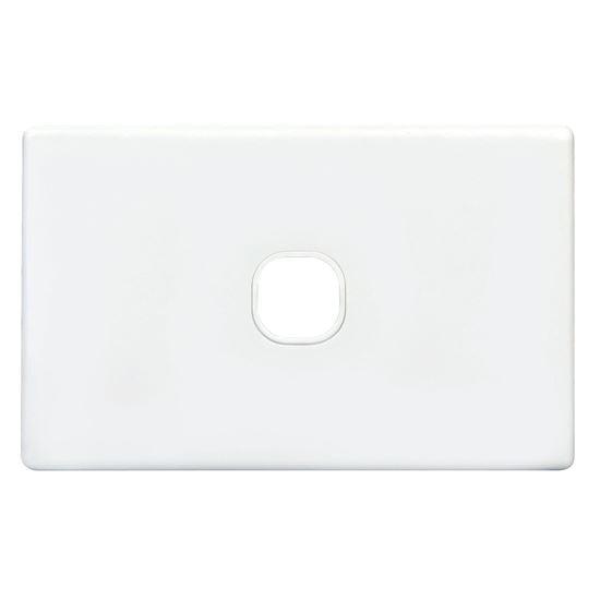 TRADESAVE Switch Plate ONLY. 1 Gang Accepts all Tradesave - Office Connect