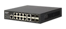 EDGECORE 8 Port Gigabit Managed Switch. 2 combo Gig - Office Connect