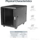 12U 36in Knock-Down Server Rack Cabinet - Office Connect 2018