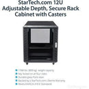 12U 36in Knock-Down Server Rack Cabinet - Office Connect 2018