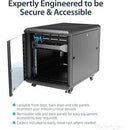 12U 36in Knock-Down Server Rack Cabinet - Office Connect 2018