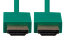 DYNAMIX 1.5M HDMI GREEN Nano High Speed With Ethernet - Office Connect