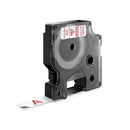DYMO Genuine D1 Label Cassette Tape 12mm x 7M, Red - Office Connect