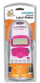 DYMO LetraTag 100H Handheld Label Maker, Pink, with - Office Connect