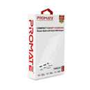 PROMATE 10000mAh Smart Charging Power Bank With Dual USB Output. - Office Connect 2018
