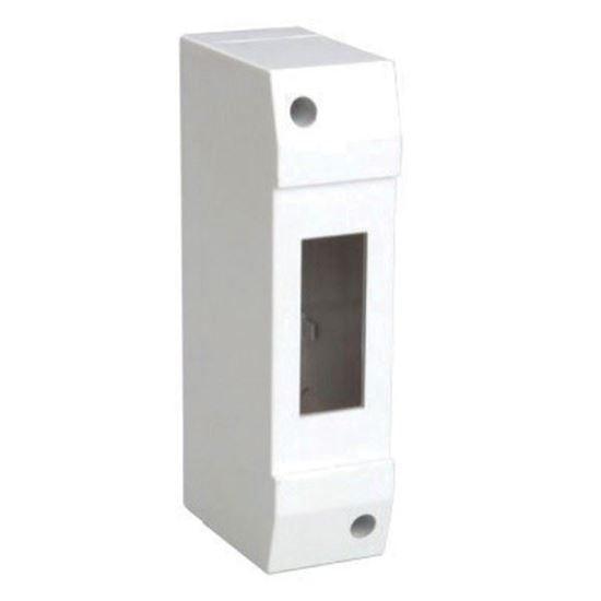 TRADESAVE Surface Mounted DIN Rail Enclosure, 1 Pole, Moulded Base - Office Connect 2018