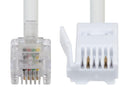 DYNAMIX 5m BT to RJ11 Cable (For Modem to Phone Line - Office Connect