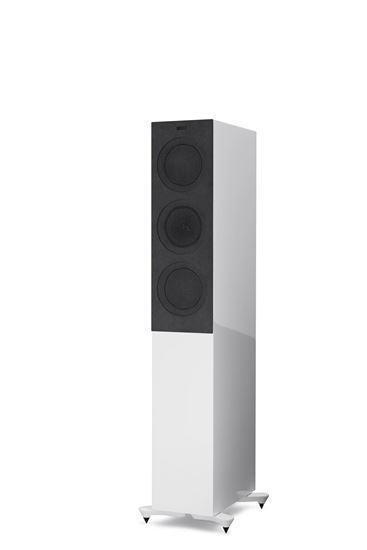 KEF Microfibre Grilles to fit KEF R5. Colour - Grey. - Office Connect