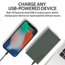 PROMATE 10000mAh Smart Charging Power Bank With Dual USB Output. - Office Connect 2018