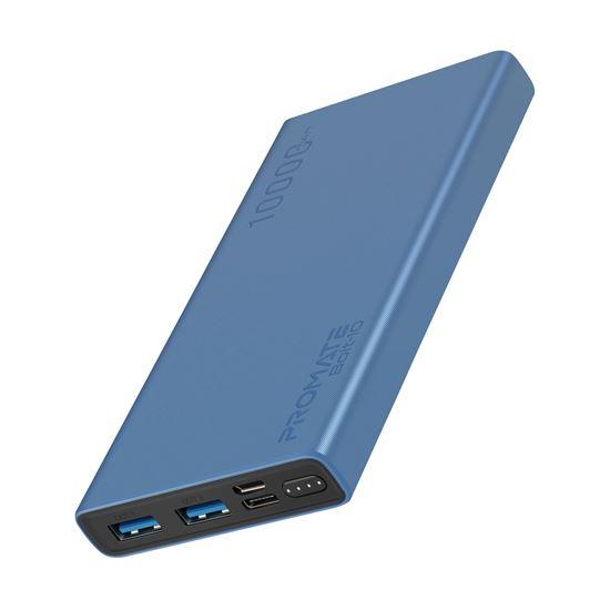 PROMATE 10000mAh Smart Charging Power Bank With Dual USB Output. - Office Connect 2018