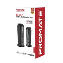 PROMATE 13-In-1 USB-C Multimedia Hub With 5W Speaker. Supports 4K - Office Connect 2018
