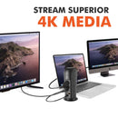 PROMATE 13-In-1 USB-C Multimedia Hub With 5W Speaker. Supports 4K - Office Connect 2018